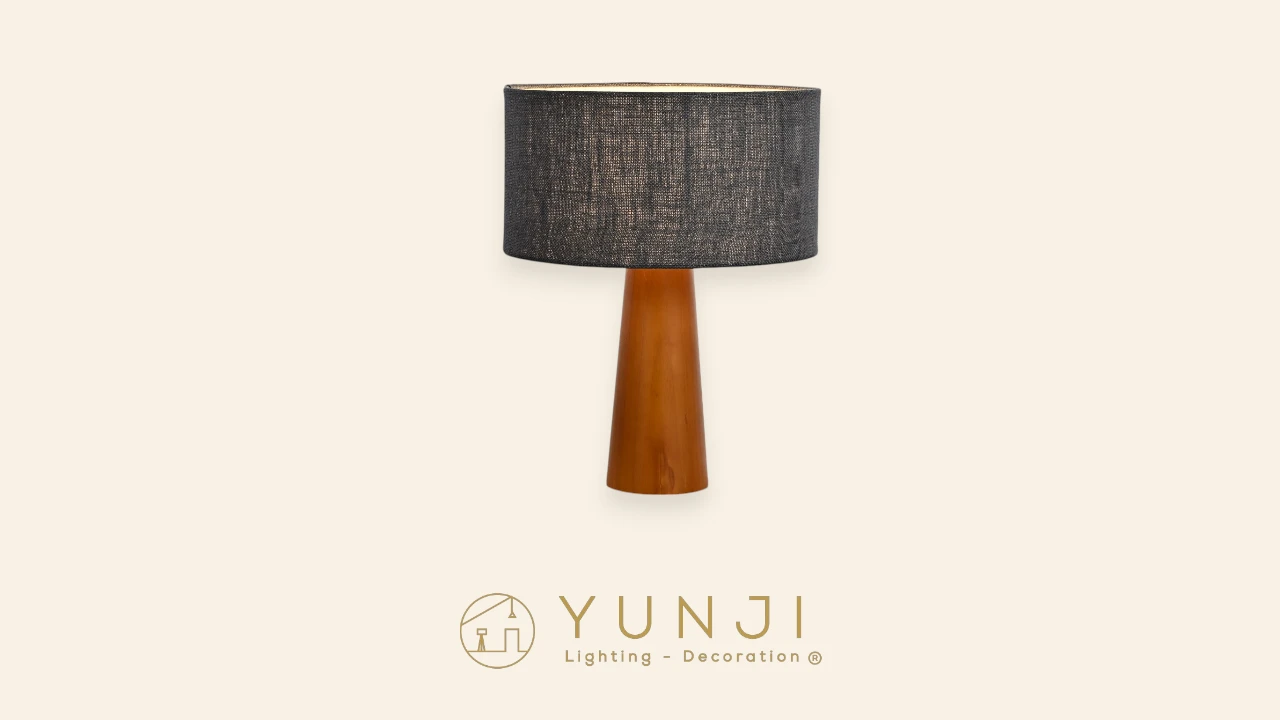 Ash Drum Table Lamp